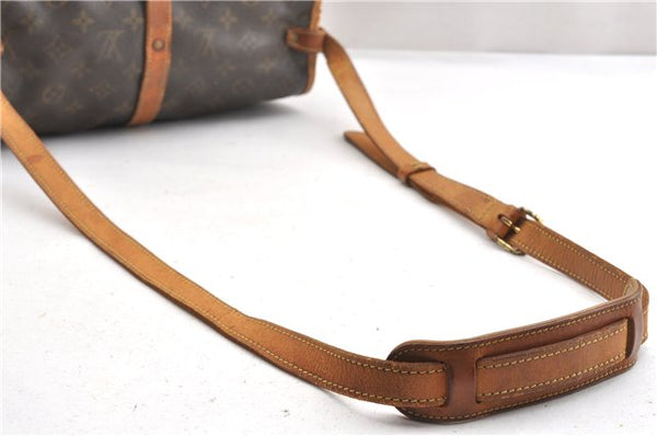 Authentic Louis Vuitton Monogram Saumur 30 Shoulder Cross Bag M42256 LV 8261F