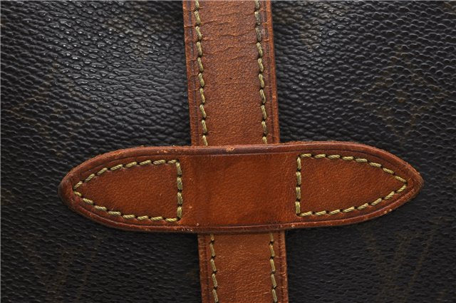 Authentic Louis Vuitton Monogram Saumur 30 Shoulder Cross Bag M42256 LV 8261F