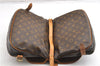 Authentic Louis Vuitton Monogram Saumur 30 Shoulder Cross Bag M42256 LV 8261F