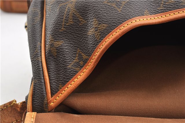 Authentic Louis Vuitton Monogram Saumur 30 Shoulder Cross Bag M42256 LV 8261F