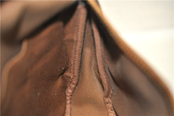 Authentic Louis Vuitton Monogram Saumur 30 Shoulder Cross Bag M42256 LV 8261F