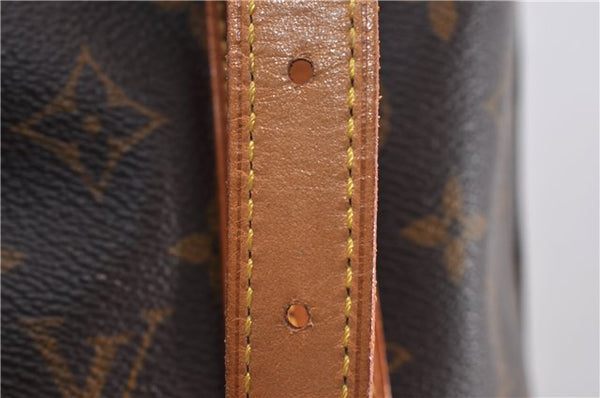 Authentic LOUIS VUITTON Monogram Bucket GM Shoulder Bag M42236 LV Junk 8262C