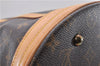Authentic LOUIS VUITTON Monogram Bucket GM Shoulder Bag M42236 LV Junk 8262C