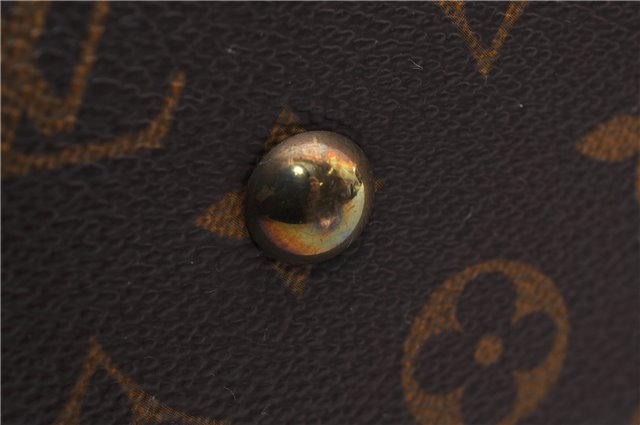 Authentic LOUIS VUITTON Monogram Bucket GM Shoulder Bag M42236 LV Junk 8262C