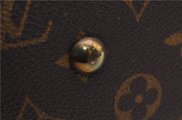 Authentic LOUIS VUITTON Monogram Bucket GM Shoulder Bag M42236 LV Junk 8262C