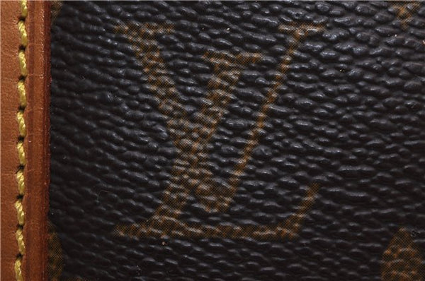 Authentic LOUIS VUITTON Monogram Bucket GM Shoulder Bag M42236 LV Junk 8262C