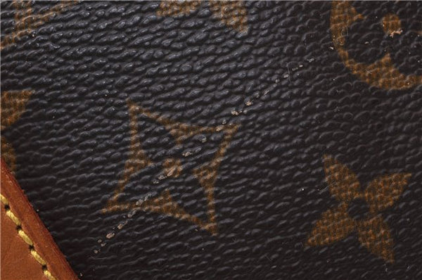 Authentic LOUIS VUITTON Monogram Bucket GM Shoulder Bag M42236 LV Junk 8262C