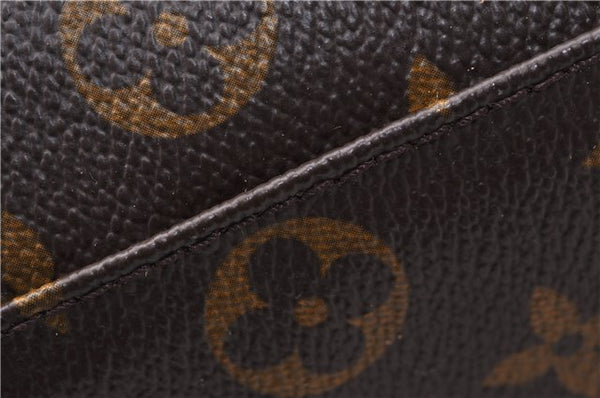 Authentic LOUIS VUITTON Monogram Bucket GM Shoulder Bag M42236 LV Junk 8262C