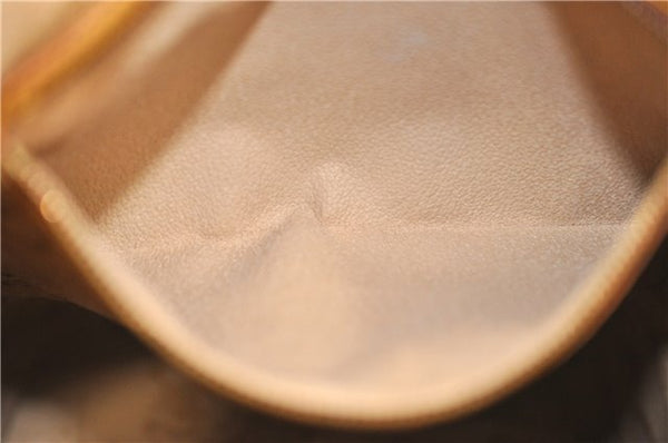 Authentic LOUIS VUITTON Monogram Bucket GM Shoulder Bag M42236 LV Junk 8262C