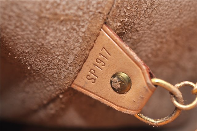 Authentic LOUIS VUITTON Monogram Bucket GM Shoulder Bag M42236 LV Junk 8262C