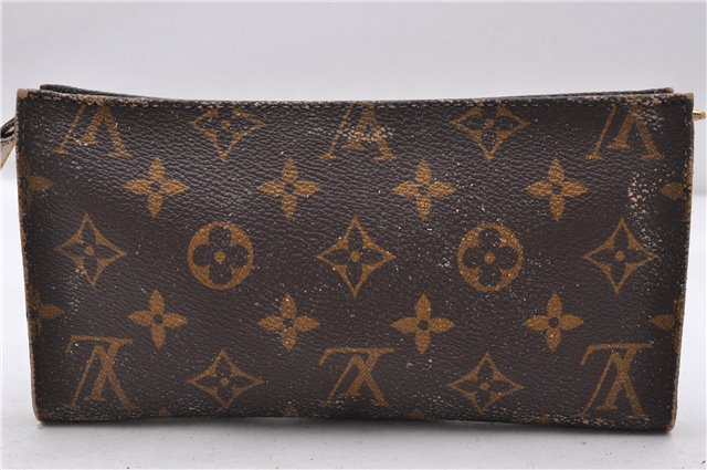 Authentic LOUIS VUITTON Monogram Bucket GM Shoulder Bag M42236 LV Junk 8262C