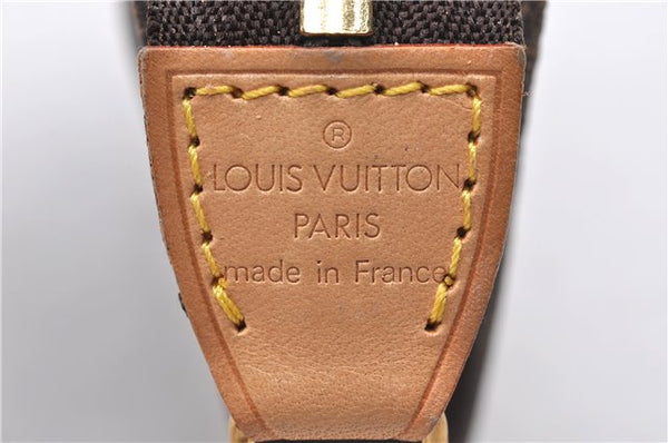 Authentic LOUIS VUITTON Monogram Bucket GM Shoulder Bag M42236 LV Junk 8262C