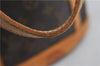Authentic LOUIS VUITTON Monogram Bucket GM Shoulder Bag M42236 LV Junk 8263C