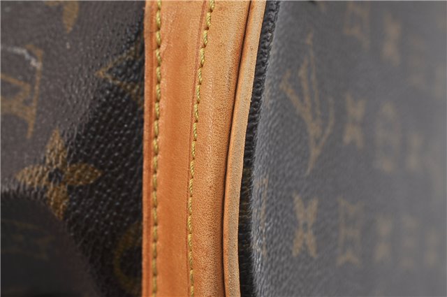 Authentic LOUIS VUITTON Monogram Bucket GM Shoulder Bag M42236 LV Junk 8263C