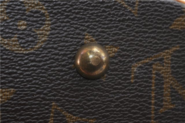 Authentic LOUIS VUITTON Monogram Bucket GM Shoulder Bag M42236 LV Junk 8263C