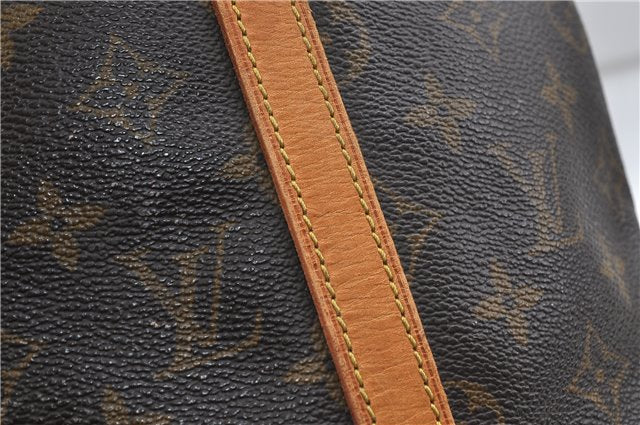 Authentic LOUIS VUITTON Monogram Bucket GM Shoulder Bag M42236 LV Junk 8263C