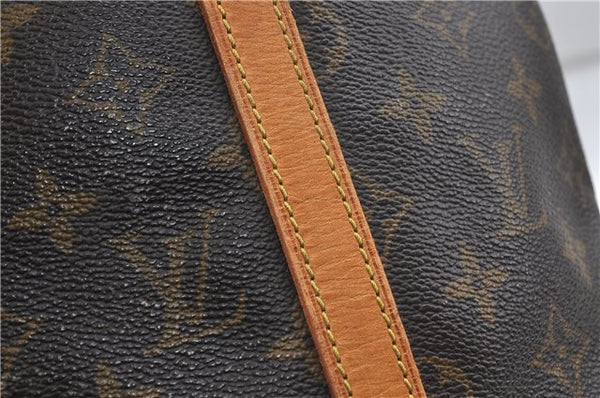 Authentic LOUIS VUITTON Monogram Bucket GM Shoulder Bag M42236 LV Junk 8263C