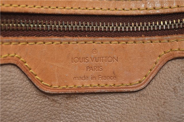 Authentic LOUIS VUITTON Monogram Bucket GM Shoulder Bag M42236 LV Junk 8263C