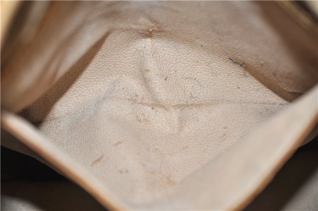 Authentic LOUIS VUITTON Monogram Bucket GM Shoulder Bag M42236 LV Junk 8263C