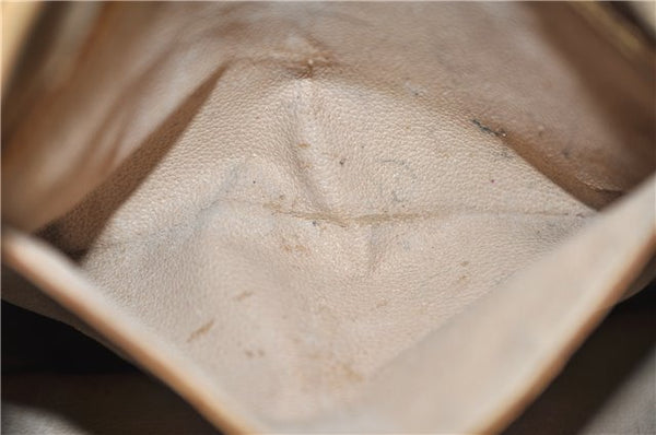 Authentic LOUIS VUITTON Monogram Bucket GM Shoulder Bag M42236 LV Junk 8263C