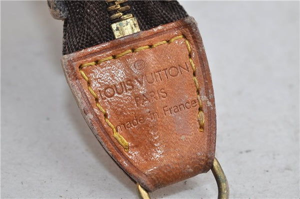 Authentic LOUIS VUITTON Monogram Bucket GM Shoulder Bag M42236 LV Junk 8263C