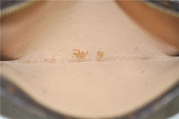 Authentic LOUIS VUITTON Monogram Bucket GM Shoulder Bag M42236 LV Junk 8263C