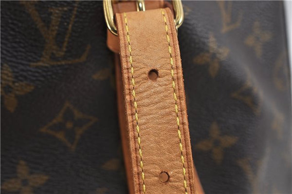 Authentic LOUIS VUITTON Monogram Bucket GM Shoulder Bag M42236 LV Junk 8264C