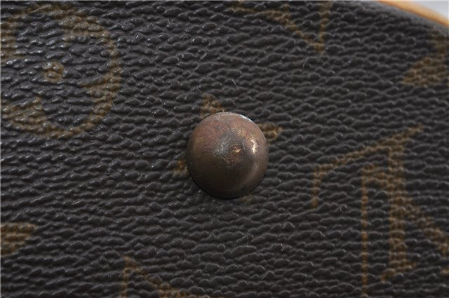 Authentic LOUIS VUITTON Monogram Bucket GM Shoulder Bag M42236 LV Junk 8264C