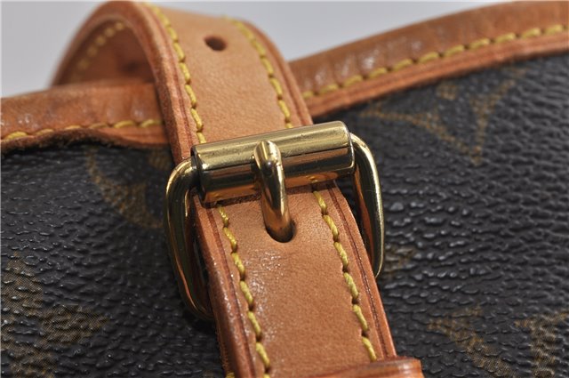 Authentic LOUIS VUITTON Monogram Bucket GM Shoulder Bag M42236 LV Junk 8264C