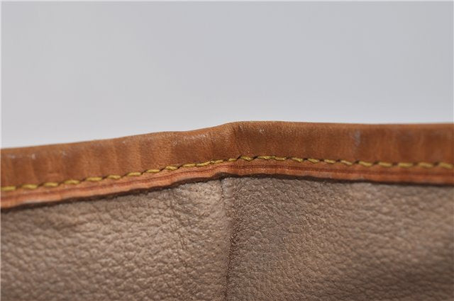 Authentic LOUIS VUITTON Monogram Bucket GM Shoulder Bag M42236 LV Junk 8264C