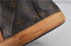Authentic LOUIS VUITTON Monogram Bucket GM Shoulder Bag M42236 LV Junk 8264C