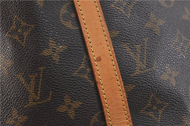 Authentic LOUIS VUITTON Monogram Bucket GM Shoulder Bag M42236 LV Junk 8264C