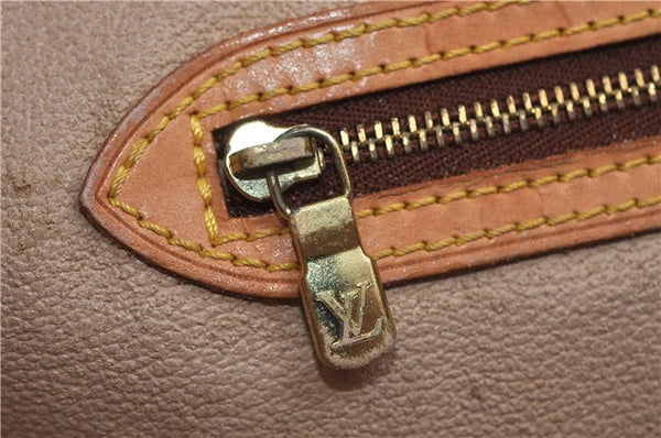 Authentic LOUIS VUITTON Monogram Bucket GM Shoulder Bag M42236 LV Junk 8264C