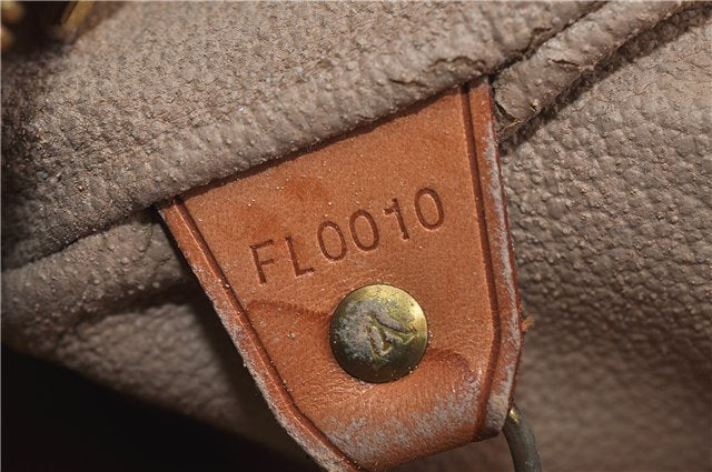 Authentic LOUIS VUITTON Monogram Bucket GM Shoulder Bag M42236 LV Junk 8264C