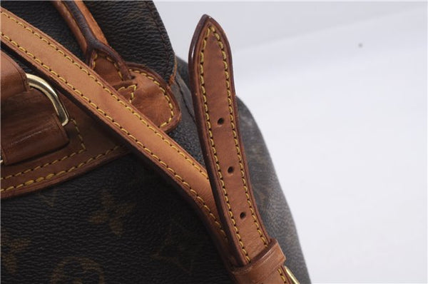 Authentic Louis Vuitton Monogram Montsouris PM Backpack M51137 LV 8264D
