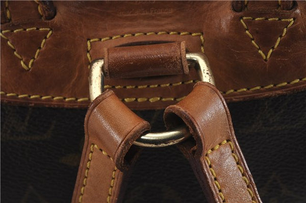Authentic Louis Vuitton Monogram Montsouris PM Backpack M51137 LV 8264D
