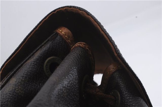 Authentic Louis Vuitton Monogram Montsouris PM Backpack M51137 LV 8264D