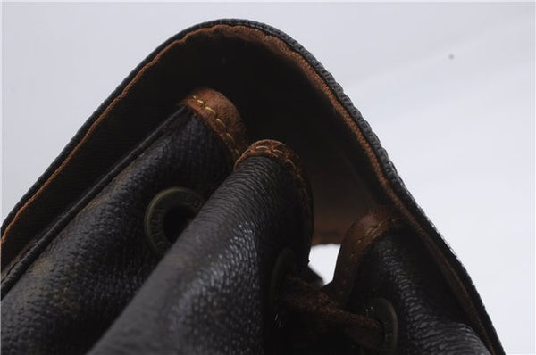 Authentic Louis Vuitton Monogram Montsouris PM Backpack M51137 LV 8264D