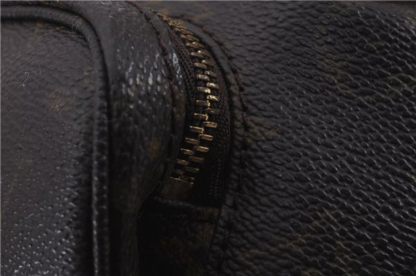 Authentic Louis Vuitton Monogram Montsouris PM Backpack M51137 LV 8264D