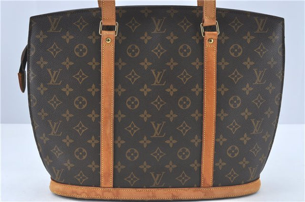 Authentic Louis Vuitton Monogram Babylone Shoulder Tote Bag M51102 LV 8265C