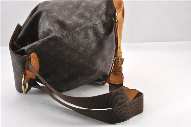 Authentic Louis Vuitton Monogram Montsouris GM Backpack M51135 LV 8265F