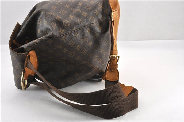 Authentic Louis Vuitton Monogram Montsouris GM Backpack M51135 LV 8265F