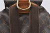 Authentic Louis Vuitton Monogram Montsouris GM Backpack M51135 LV 8265F