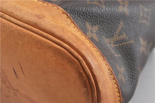 Authentic Louis Vuitton Monogram Montsouris GM Backpack M51135 LV 8265F