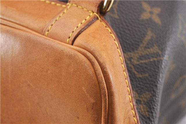 Authentic Louis Vuitton Monogram Montsouris GM Backpack M51135 LV 8265F