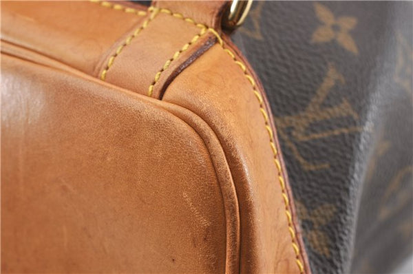 Authentic Louis Vuitton Monogram Montsouris GM Backpack M51135 LV 8265F