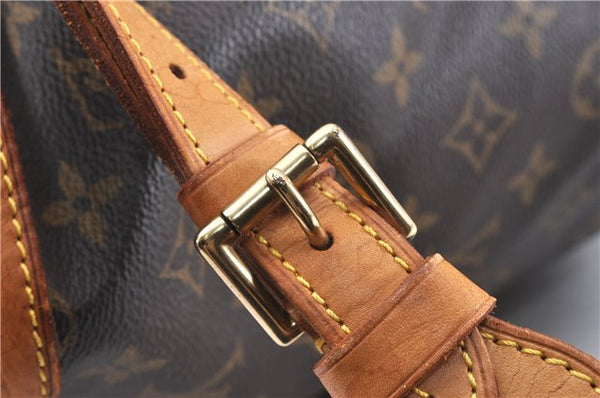 Authentic Louis Vuitton Monogram Montsouris GM Backpack M51135 LV 8265F