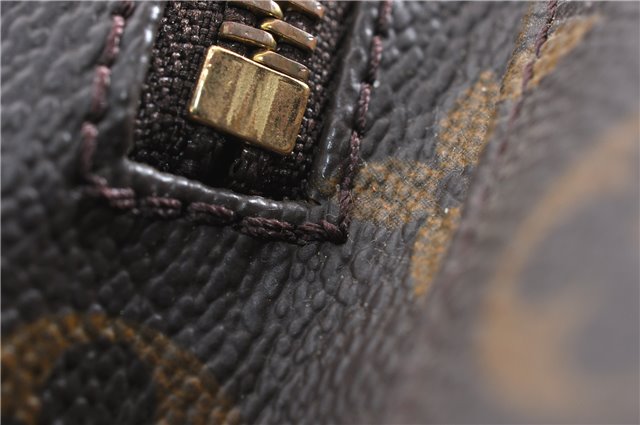 Authentic Louis Vuitton Monogram Montsouris GM Backpack M51135 LV 8265F