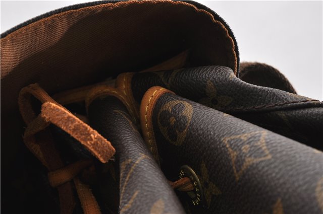 Authentic Louis Vuitton Monogram Montsouris GM Backpack M51135 LV 8265F