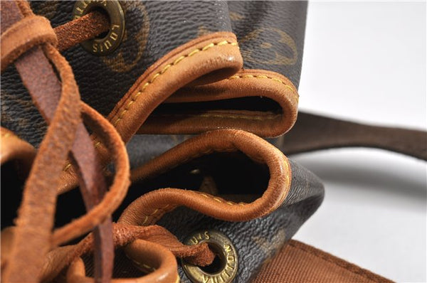 Authentic Louis Vuitton Monogram Montsouris GM Backpack M51135 LV 8265F